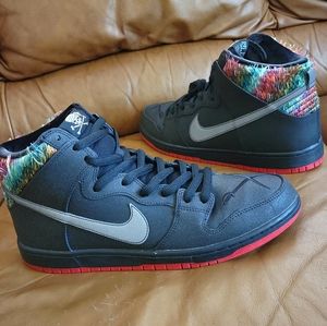 (Like New) Men's Nike Spot X SB Dunk High Gasparilla Size 13 (313171-028)